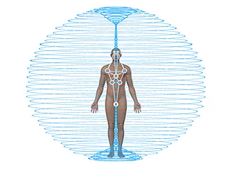 Bildliche Darstellung Frequenztherapie